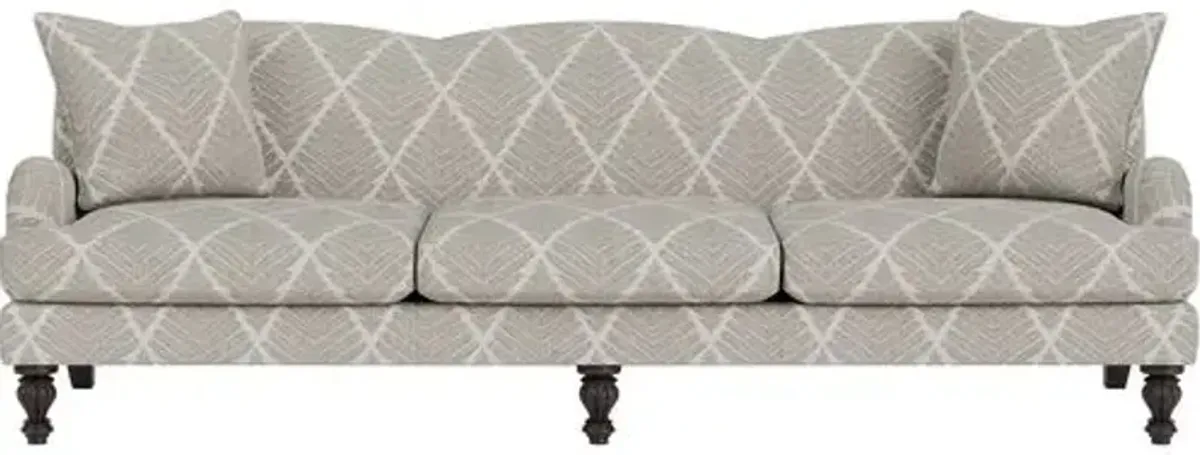 Marth Stewart Peyton Sofa - Bedford Jacquard - Handcrafted