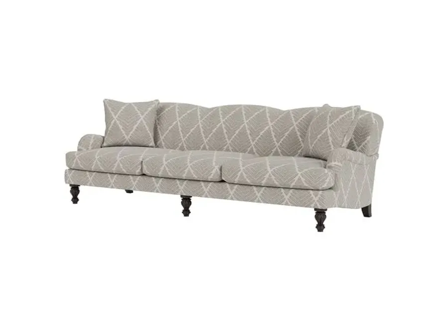 Marth Stewart Peyton Sofa - Bedford Jacquard - Handcrafted