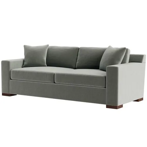 Marth Stewart Rexford Sofa - Perry Street Velvet - Handcrafted