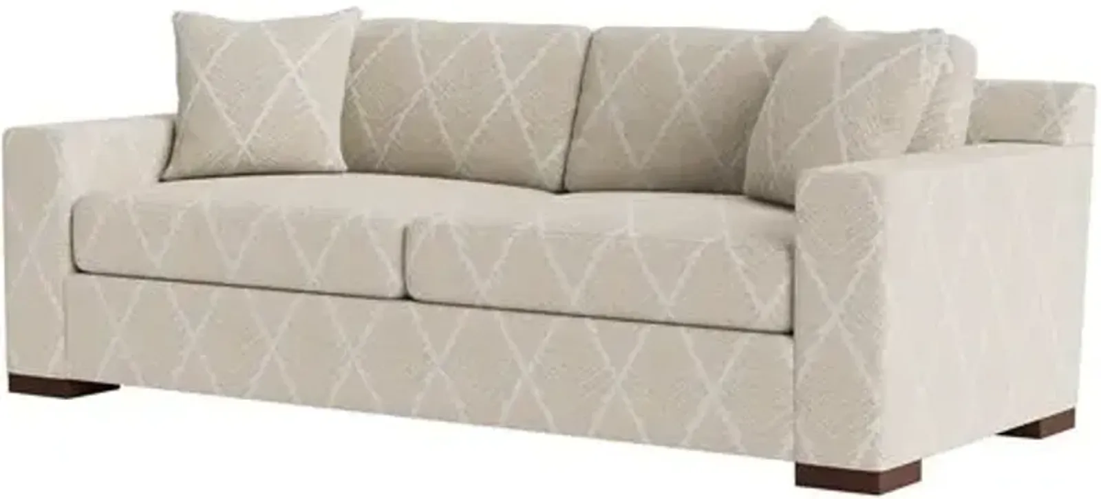 Marth Stewart Rexford Sofa - Bedford Jacquard - Handcrafted