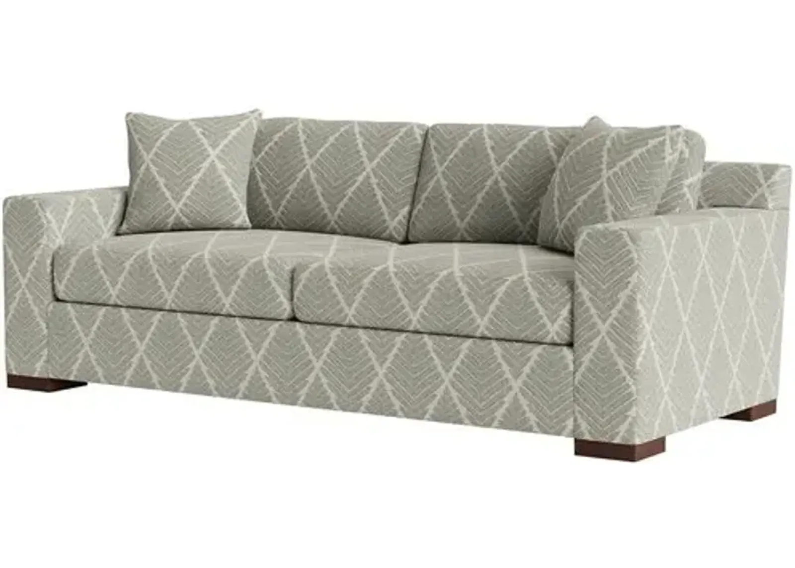 Marth Stewart Rexford Sofa - Bedford Jacquard - Handcrafted