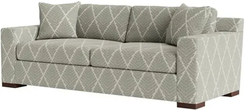 Marth Stewart Rexford Sofa - Bedford Jacquard - Handcrafted