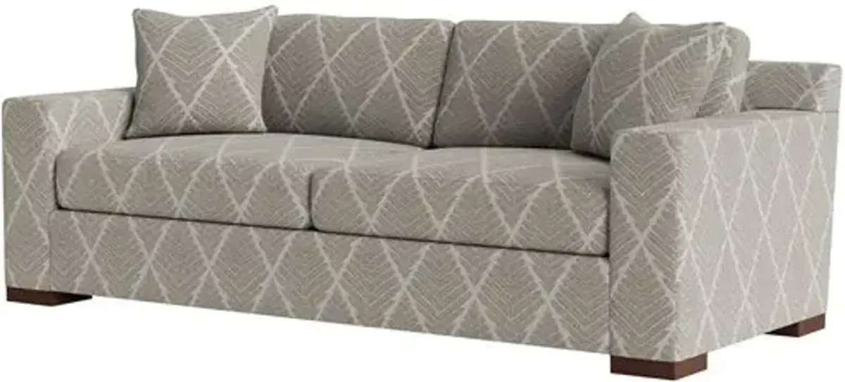 Marth Stewart Rexford Sofa - Bedford Jacquard - Handcrafted