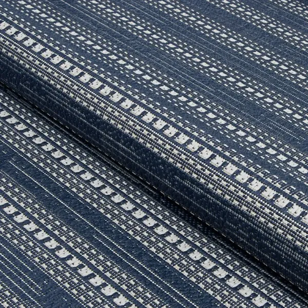 Afuera Beachcomber Indoor/Outdoor Rug, Marine