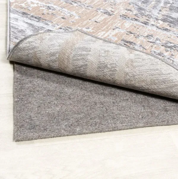 Comfort Plus Rug Pad, Gray/Brown