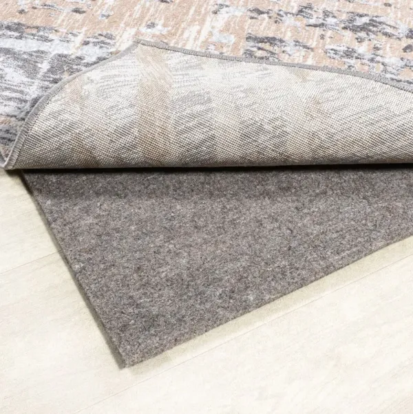 Comfort Plus Rug Pad, Gray/Brown