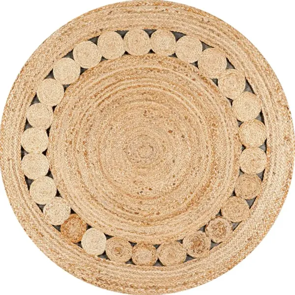 Saz Jute Rug, Natural
