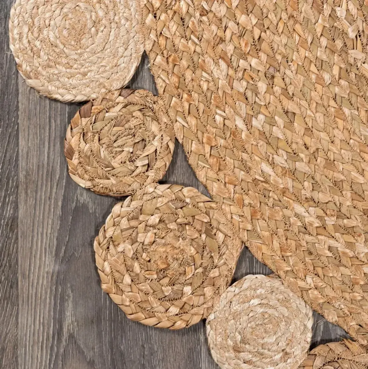 Eden Natural Jute Rug, Natural