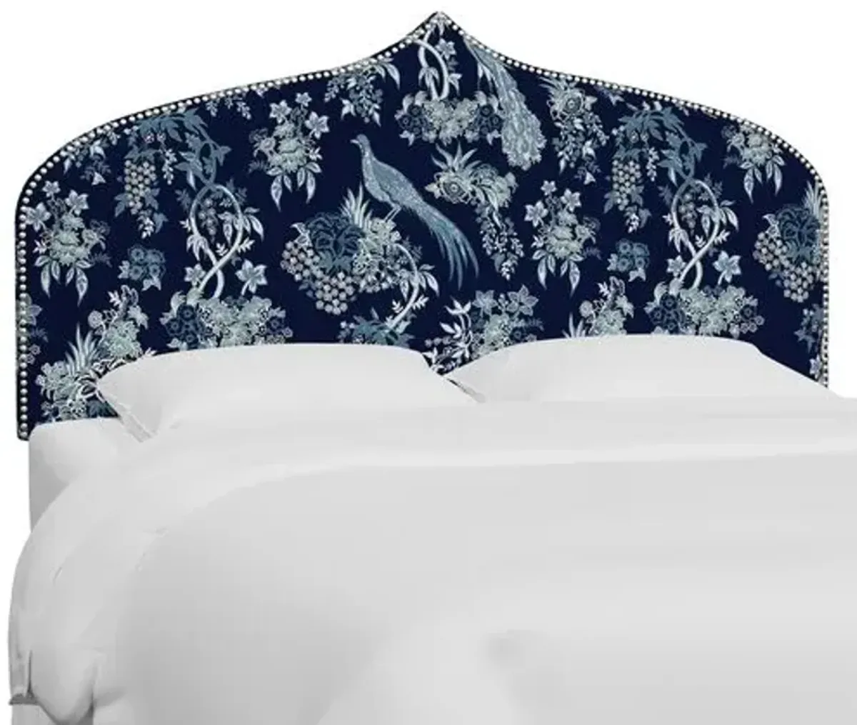 Alina Headboard - Daman Blue