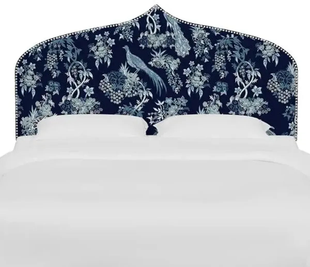 Alina Headboard - Daman Blue