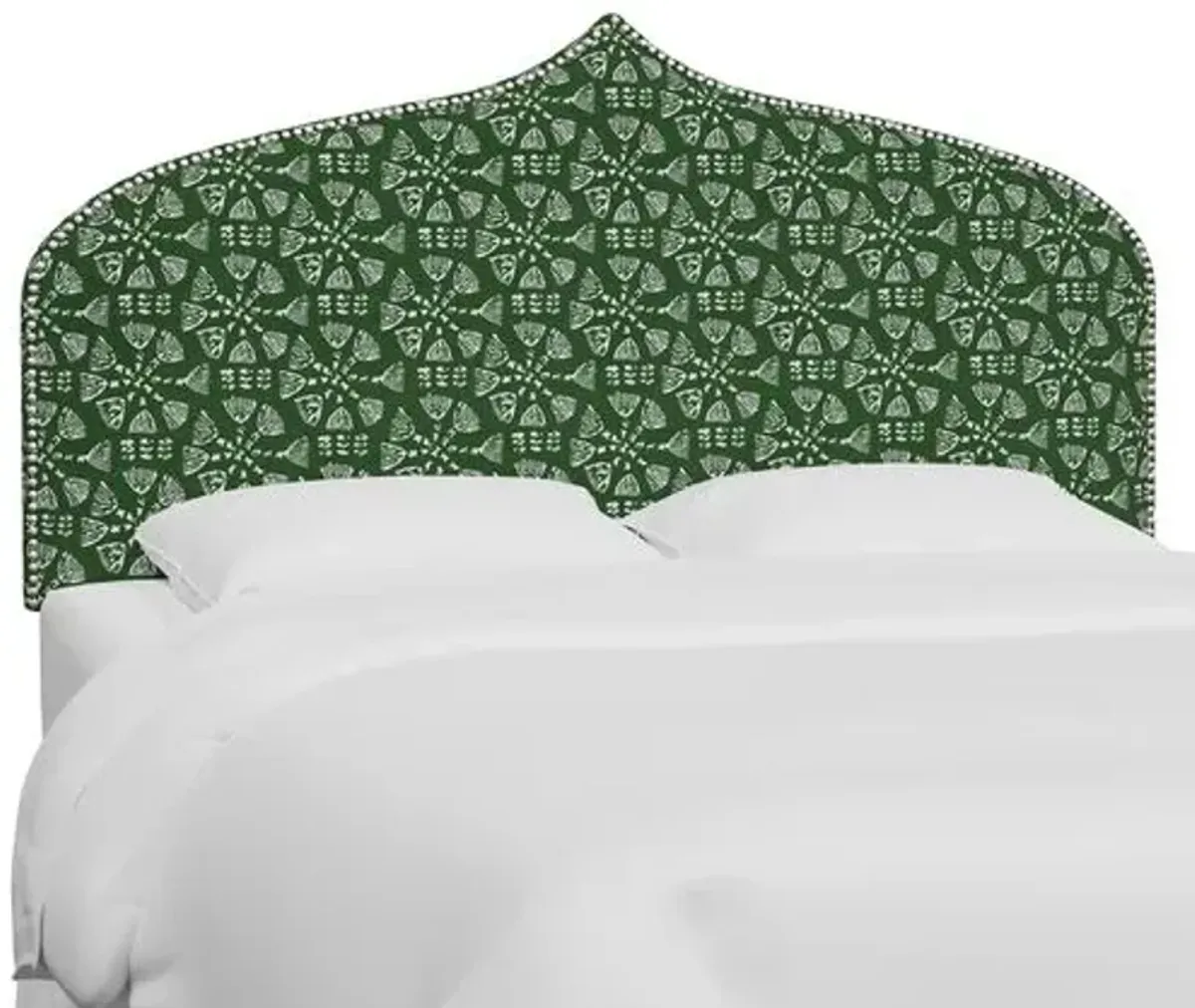 Alina Headboard - Pratham Green