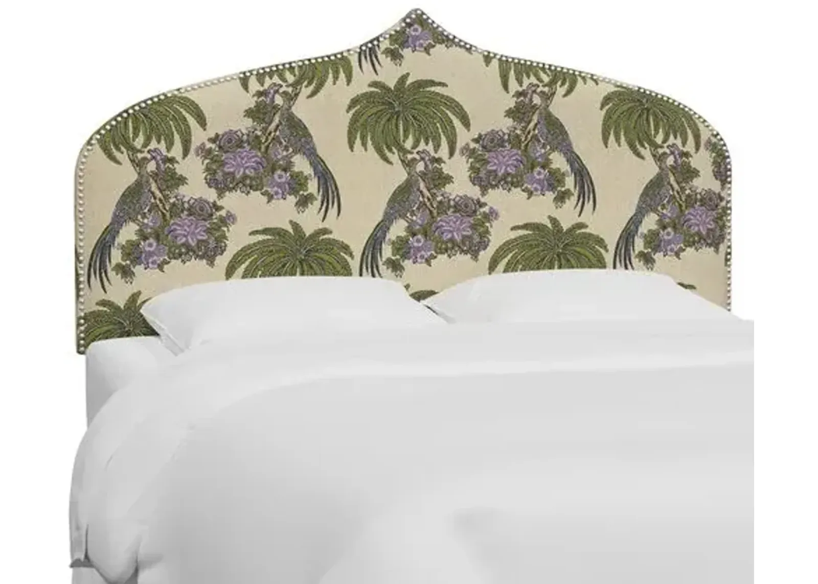 Alina Headboard - Udyat Multi - Green