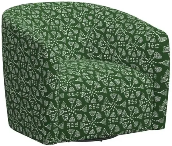 Amrit Swivel Chair - Pratham Green