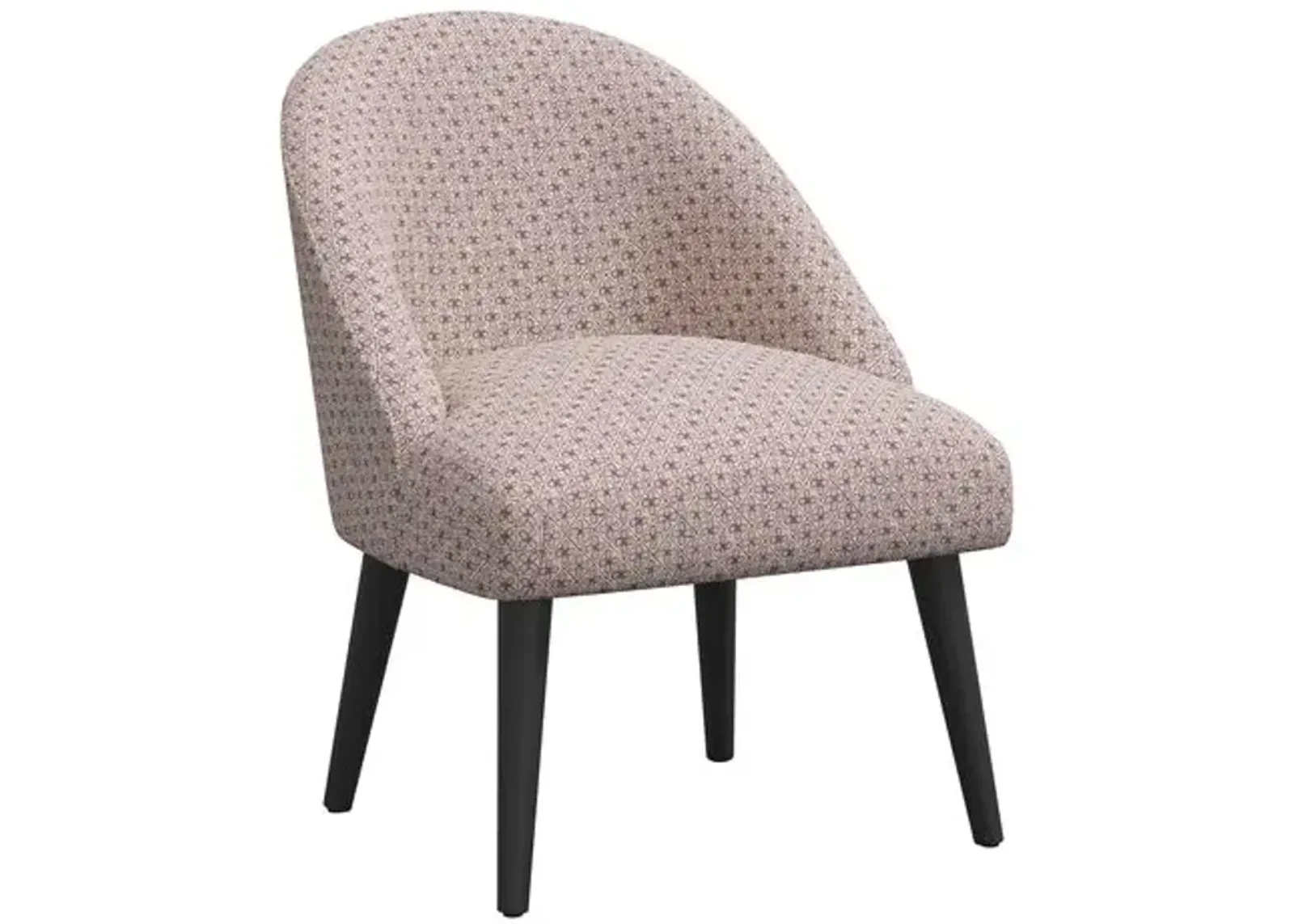 Chetna Accent Chair - Aalap Lavendar - Purple, Comfortable, Durable