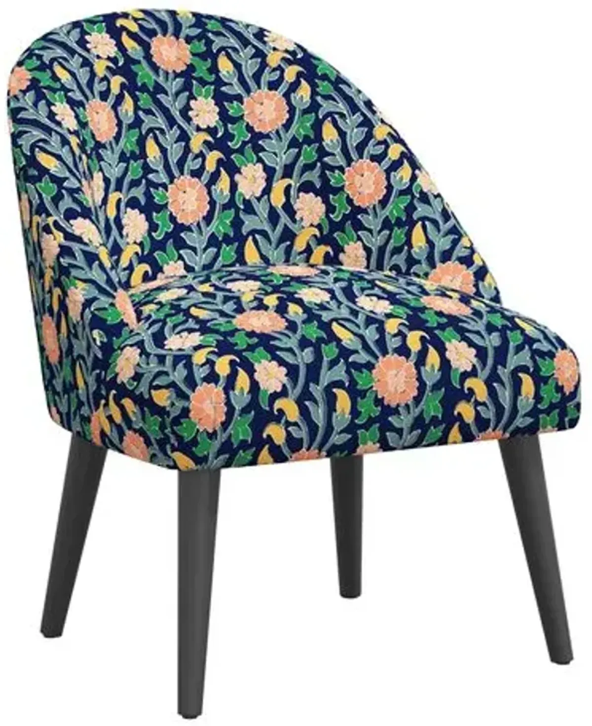 Chetna Accent Chair - Laranya Multi, Comfortable, Durable