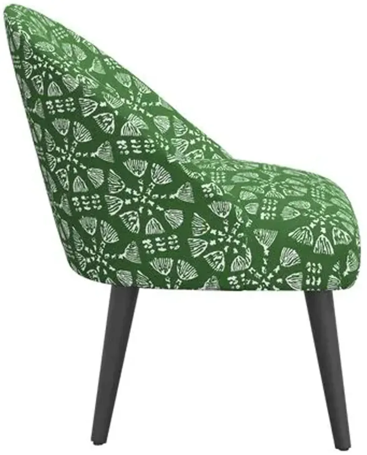 Chetna Accent Chair - Pratham Green, Comfortable, Durable