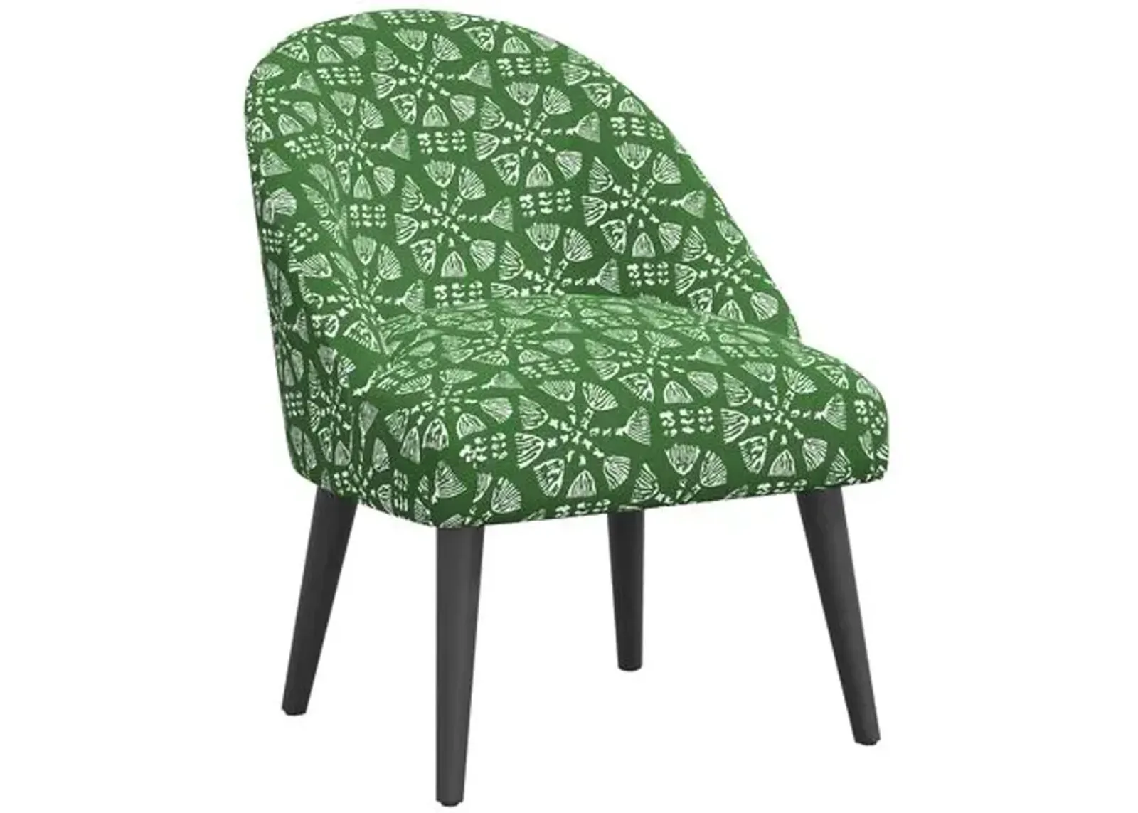 Chetna Accent Chair - Pratham Green, Comfortable, Durable