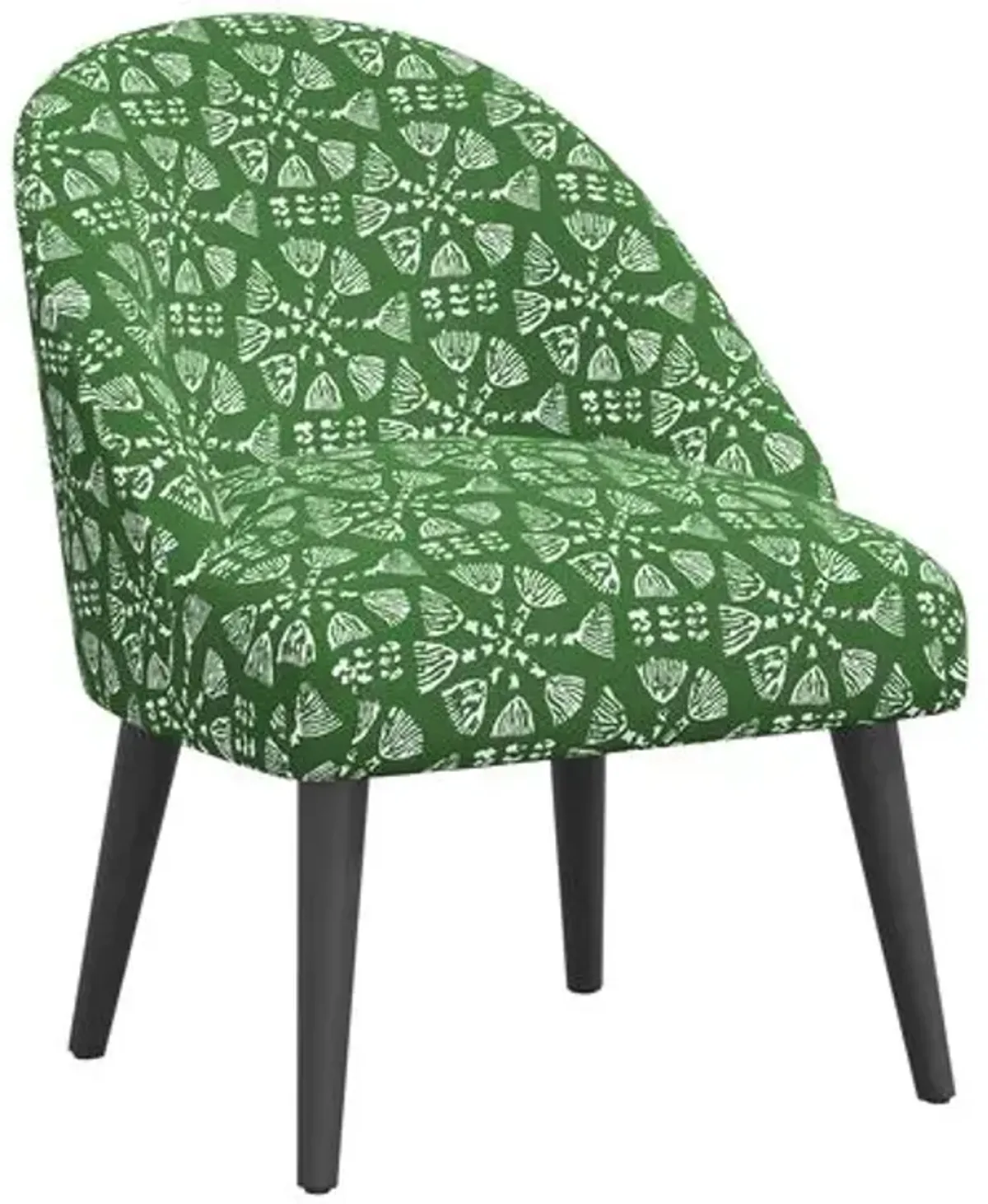 Chetna Accent Chair - Pratham Green, Comfortable, Durable