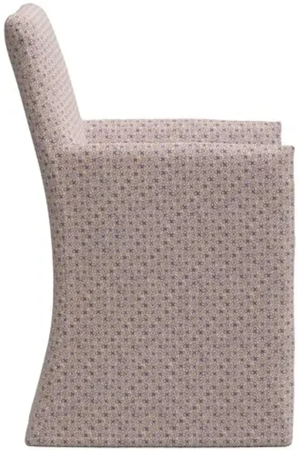 Rekha Slipcover Dining Chair - Aalap - Purple