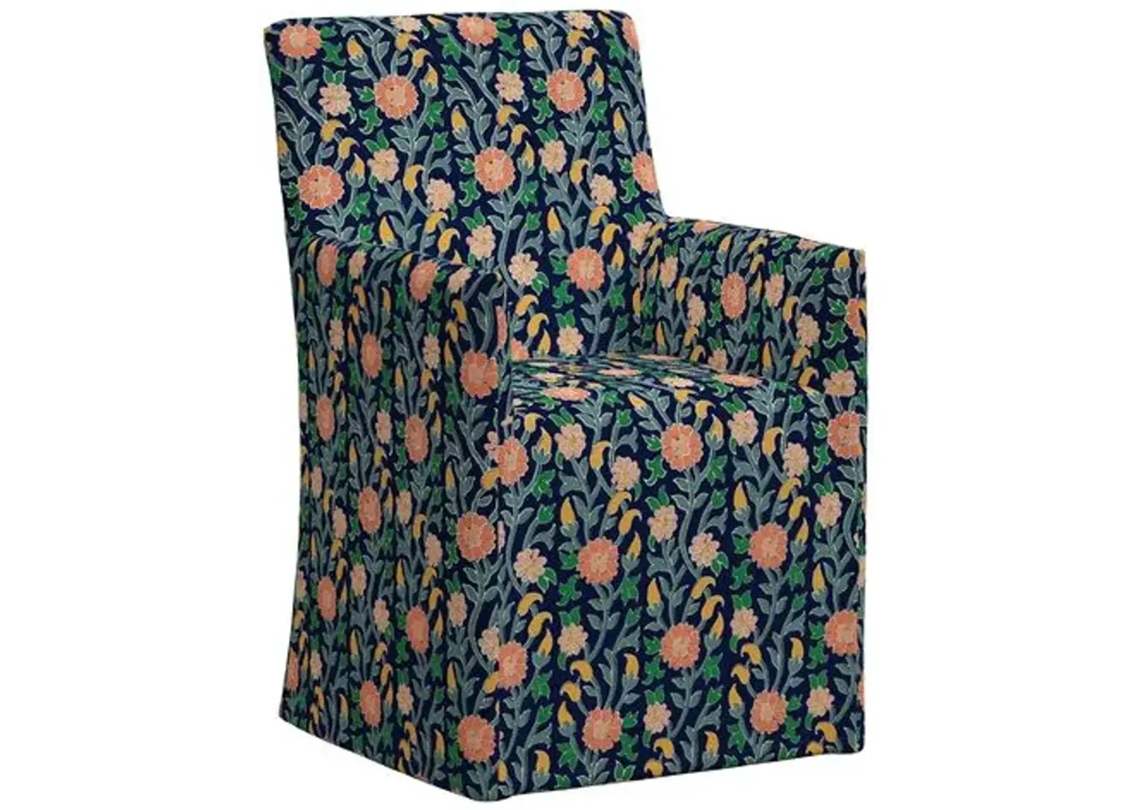 Rekha Slipcover Dining Chair - Laranya Multi