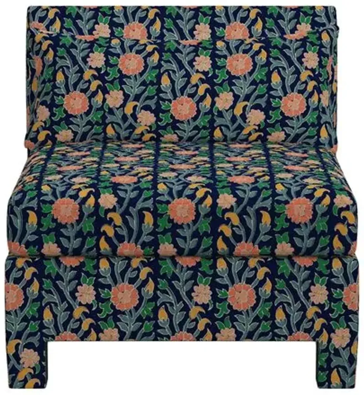 Sameera Armless Chair - Laranya Multi