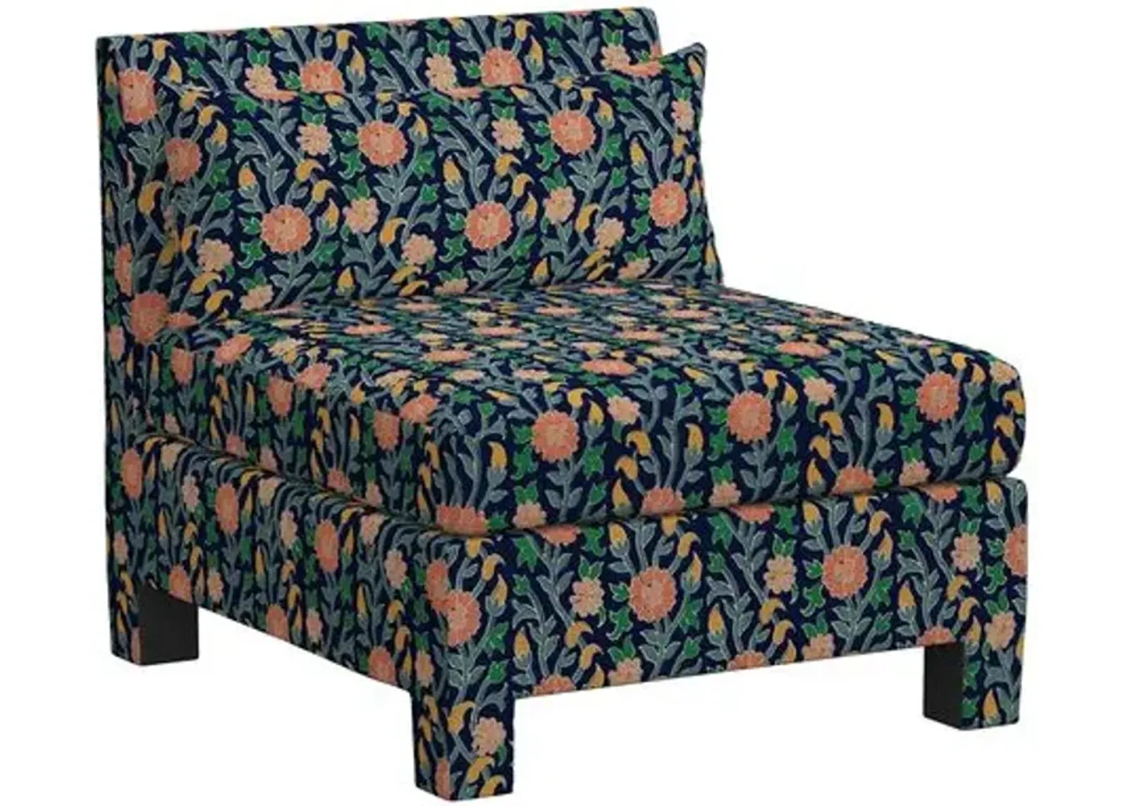 Sameera Armless Chair - Laranya Multi