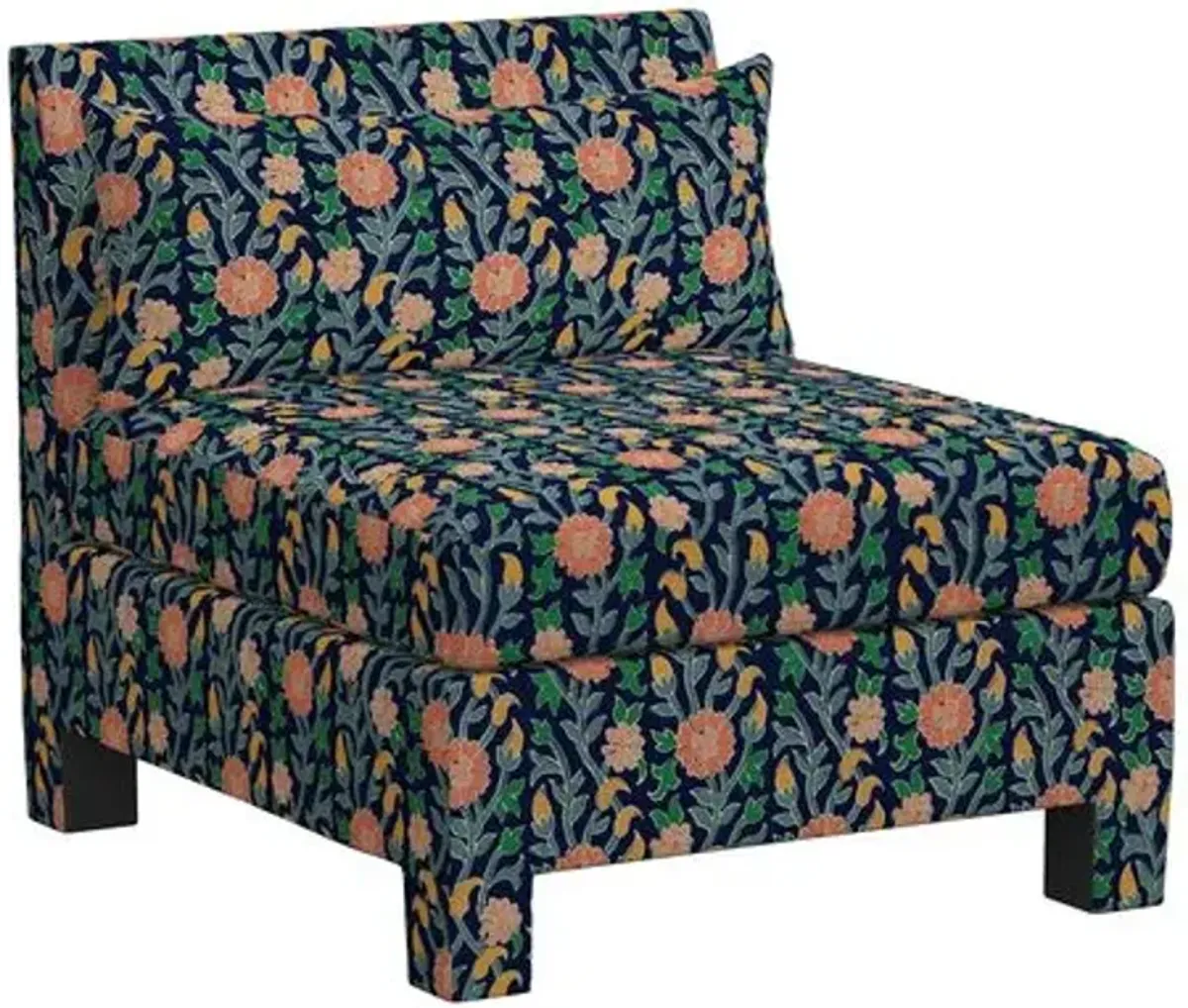 Sameera Armless Chair - Laranya Multi