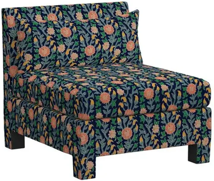 Sameera Armless Chair - Laranya Multi