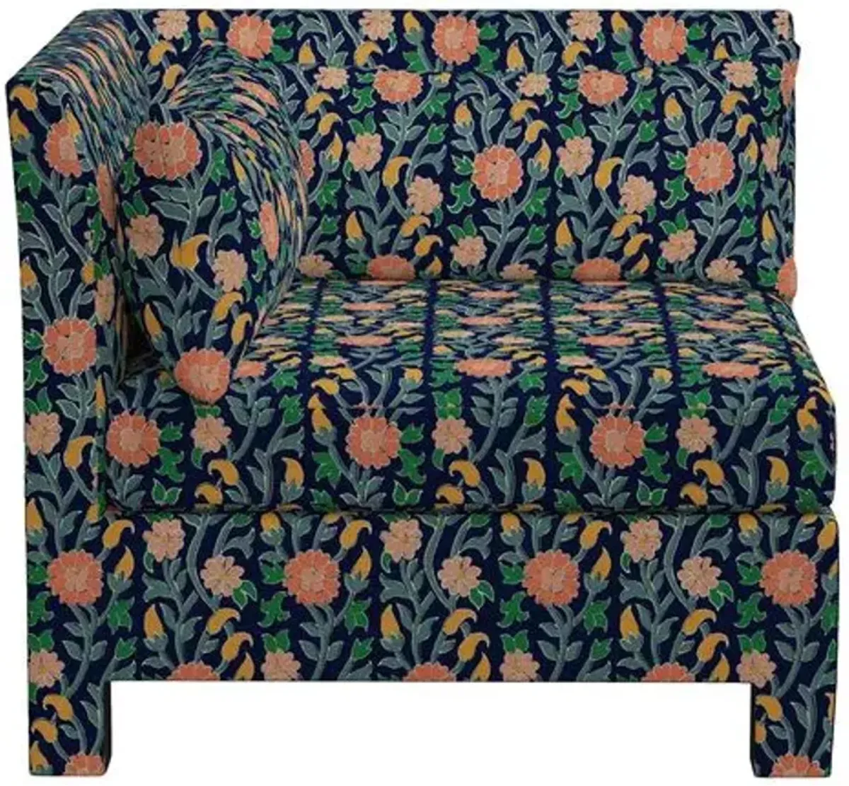 Sameera Corner Chair - Laranya Multi