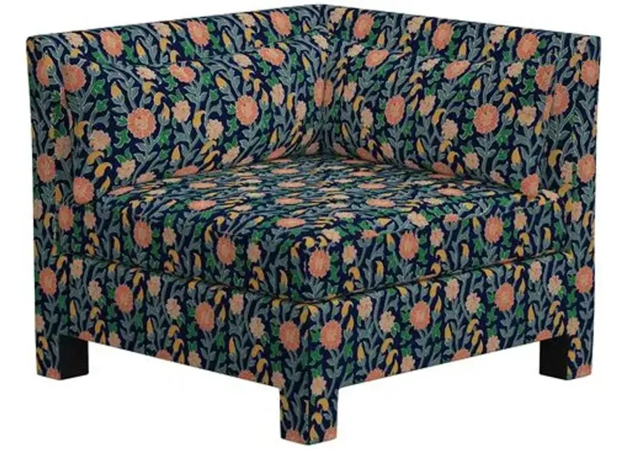 Sameera Corner Chair - Laranya Multi