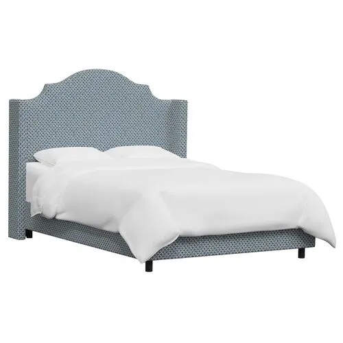 Samrina Bed - Aalap - Blue