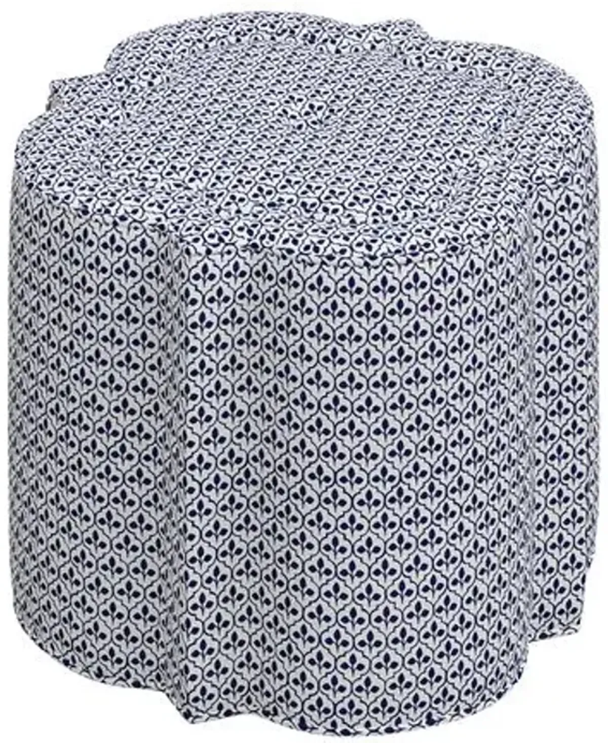 Shiza Ottoman - Sadhil - Blue