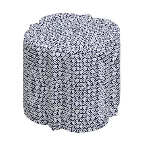 Shiza Ottoman - Sadhil - Blue