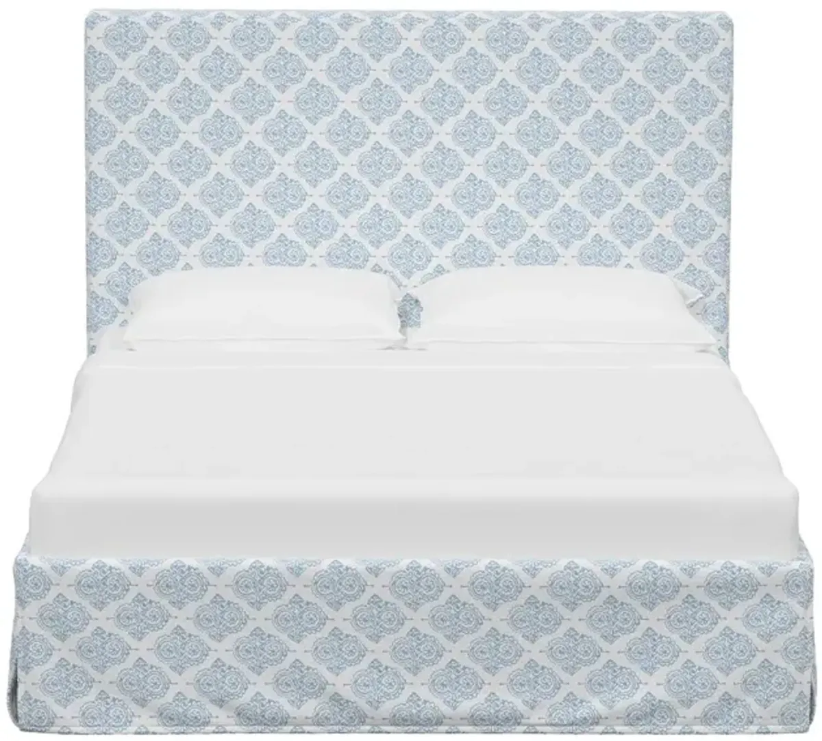 Shona Slipcover Bed, Issa Light Indigo