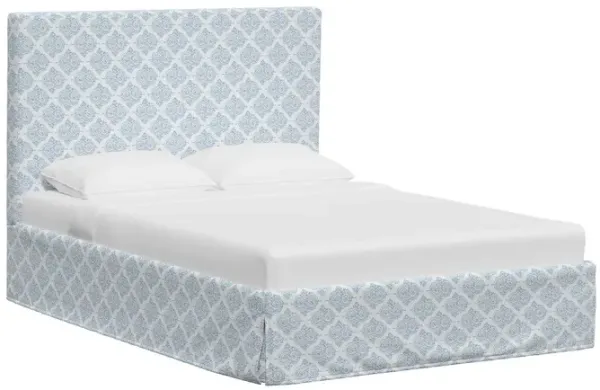 Shona Slipcover Bed, Issa Light Indigo