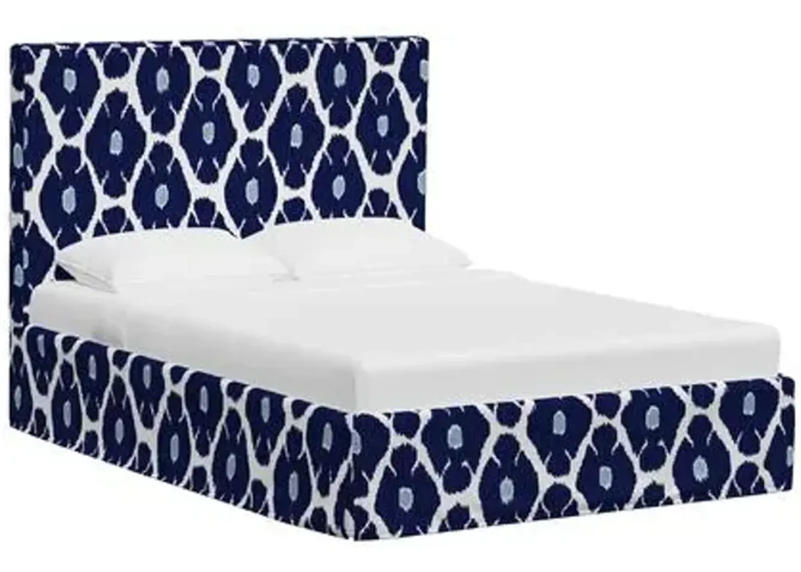 Shona Slipcover Bed - Poppy - Blue