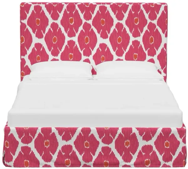 Shona Slipcover Bed, Poppy
