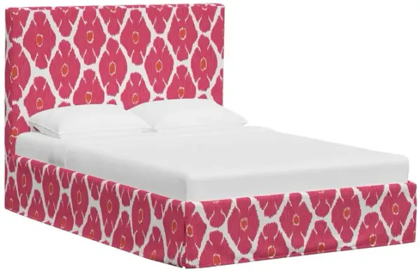 Shona Slipcover Bed, Poppy
