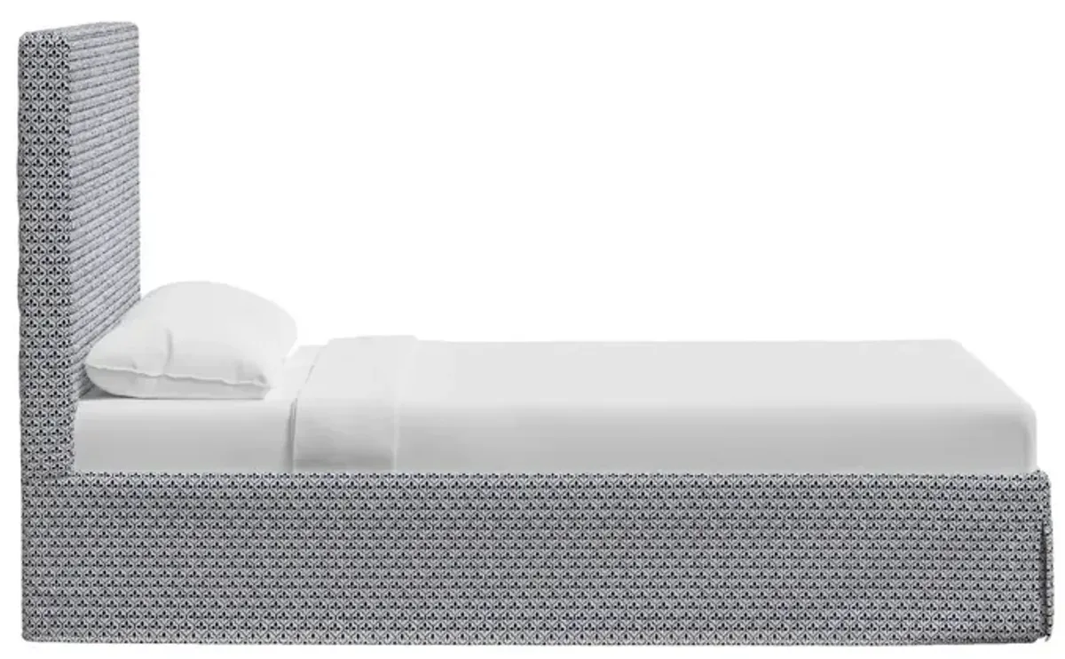 Shona Slipcover Bed, Sadhil