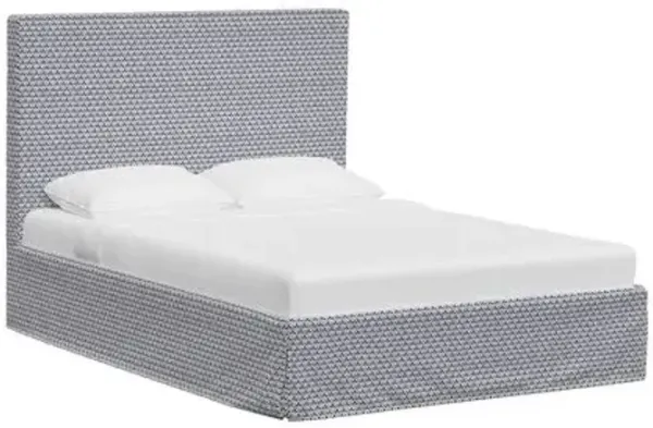 Shona Slipcover Bed - Sadhil - Blue