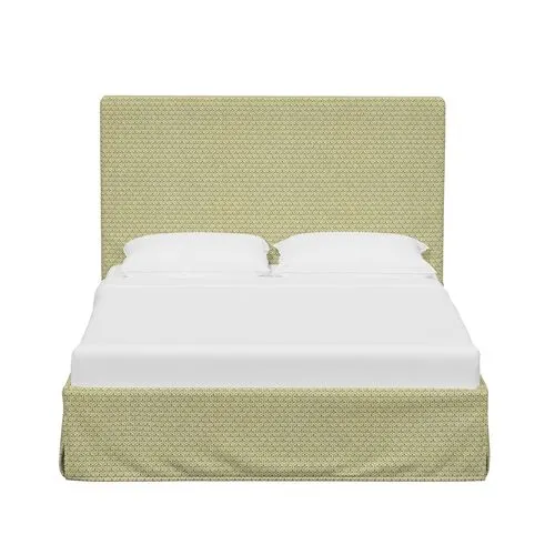 Shona Slipcover Bed - Sadhil - Green