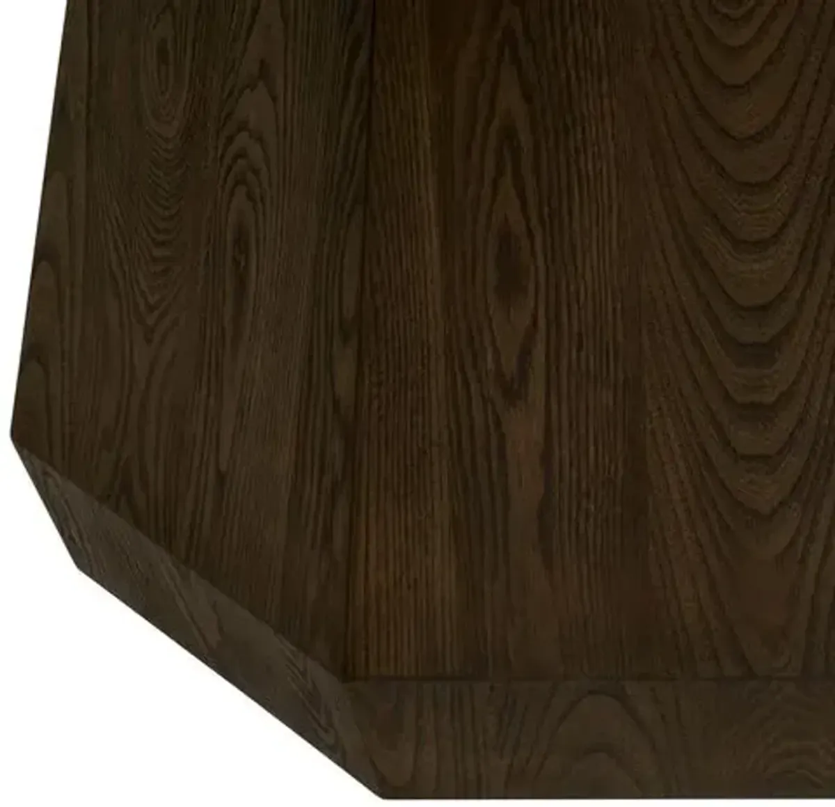 Gavin Round Dining Table - Burnished Brown Ash