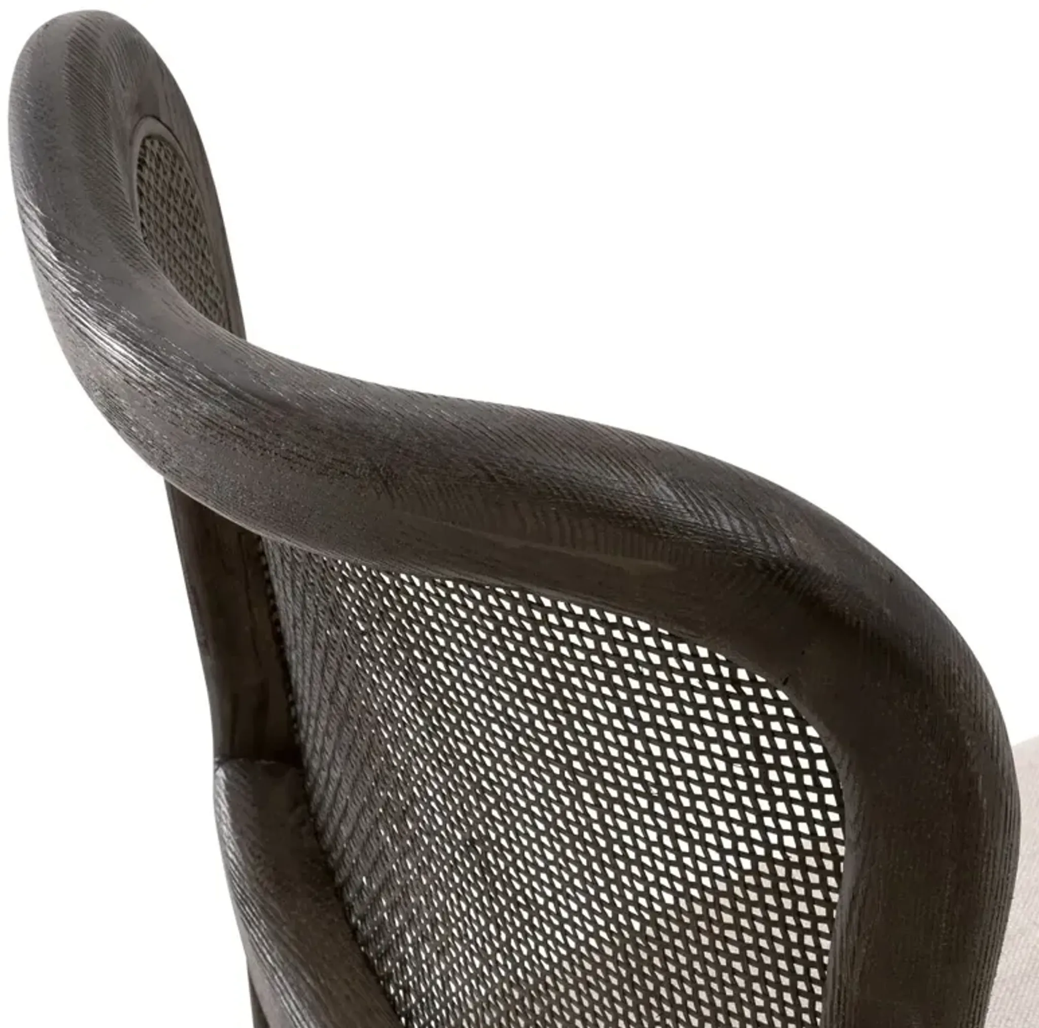 Set Of 2 Sullivan Cane Dining Chairs Matte Brownbisque One Kings Lane ...