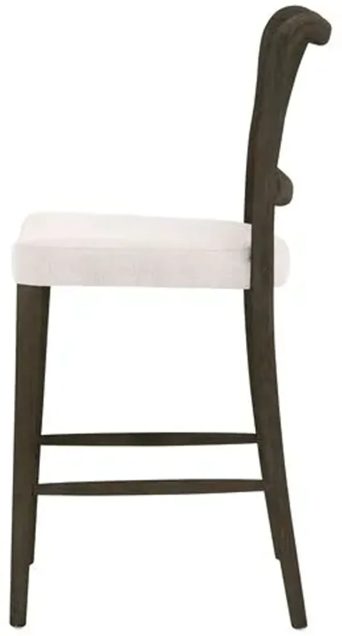 Sullivan Cane Counter Stool - Matte Brown/Bisque