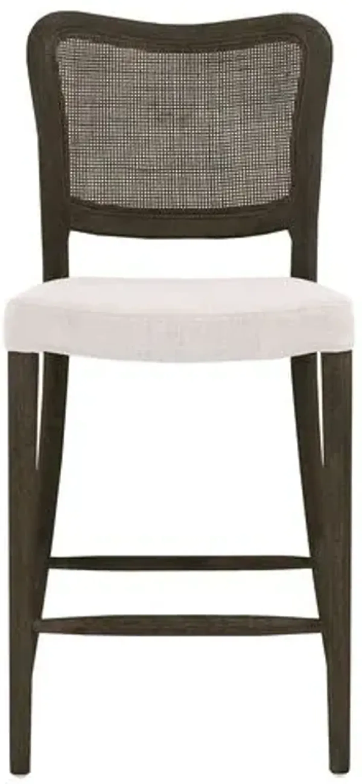 Sullivan Cane Counter Stool - Matte Brown/Bisque