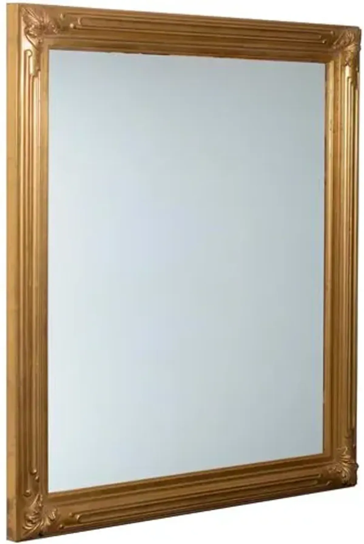 Andrea Wall Mirror - Antiqued Gold