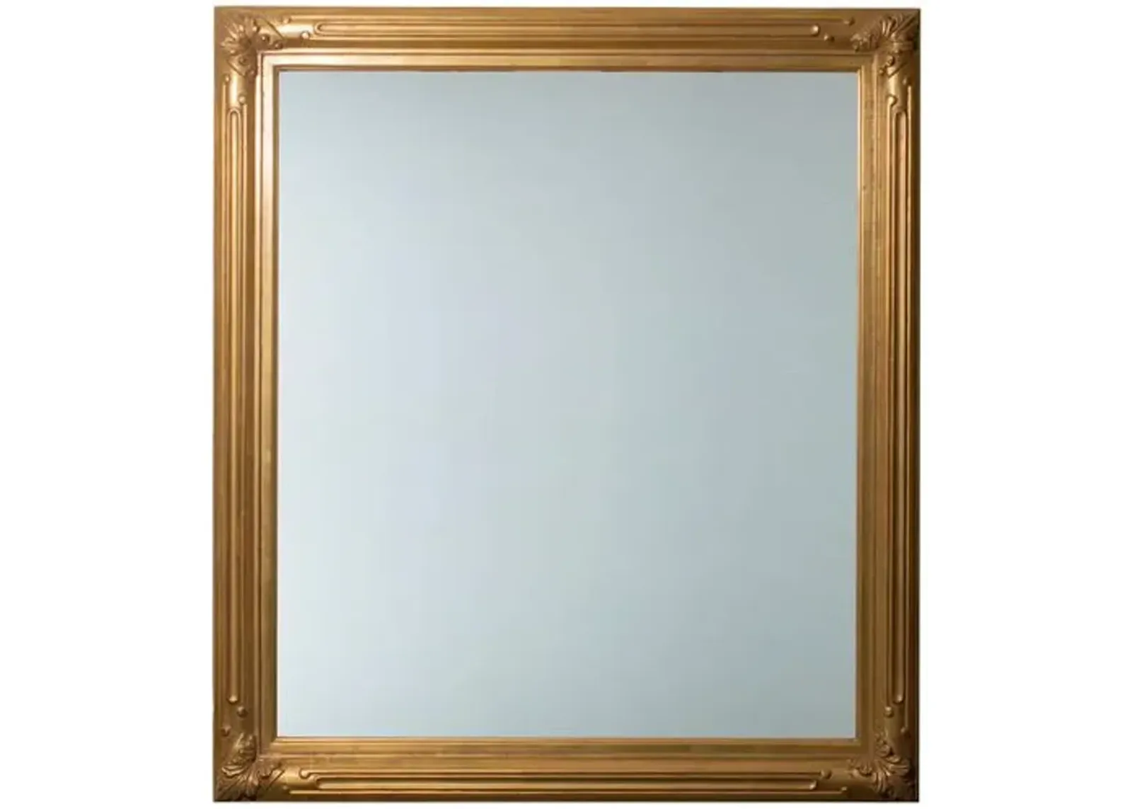 Andrea Wall Mirror - Antiqued Gold