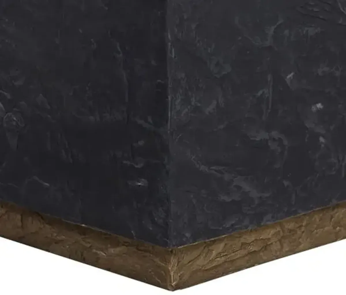 Ely Planter - Dark Slate - Black - 20hx20lx20w