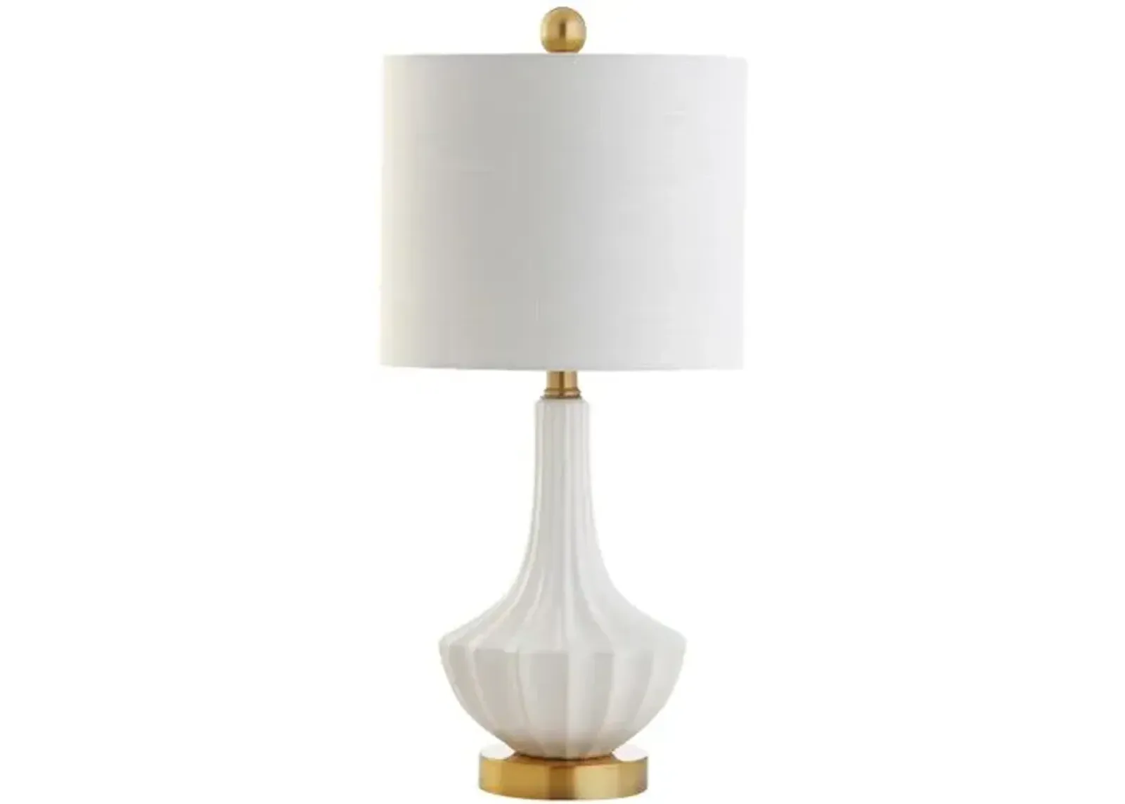 Tharion Mini Table Lamp - White