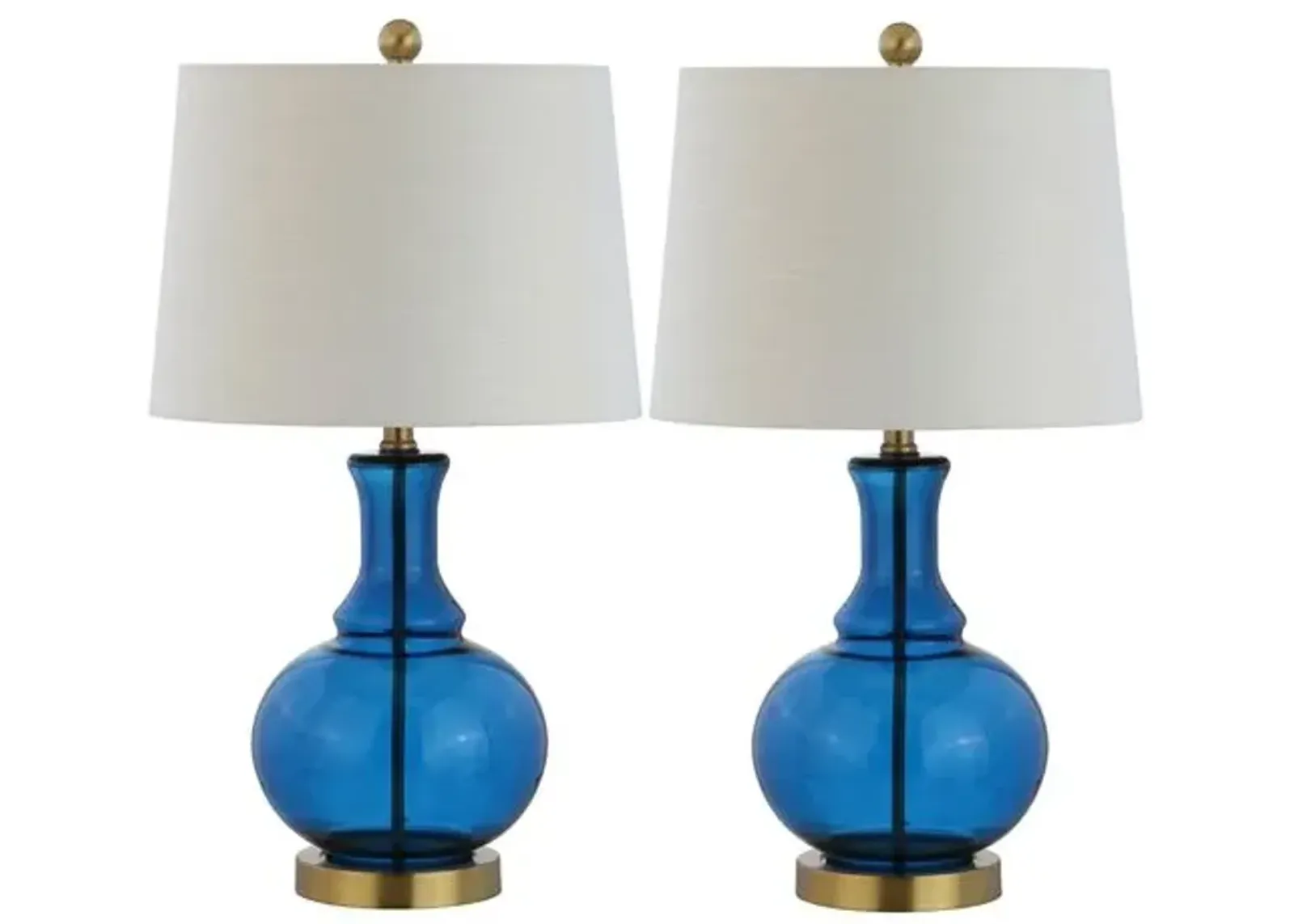 Set of 2 Holland Table Lamps - Blue